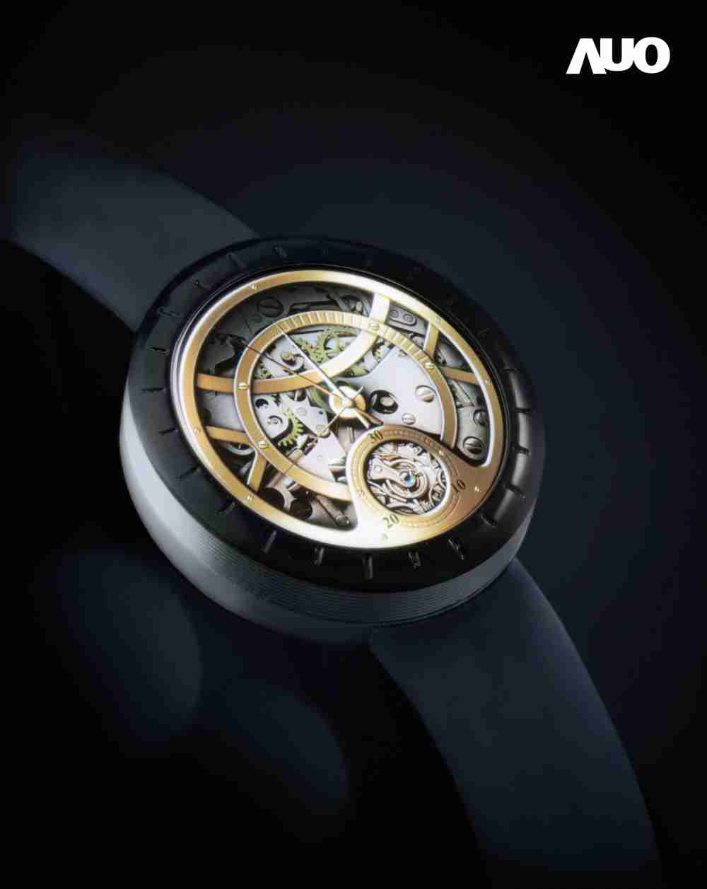 PG国际跨域整合Micro LED产业链，，领先布局完整智能显示生态圈，，推出1.39吋商品化的智慧手表，，，，正式迈向量产元年