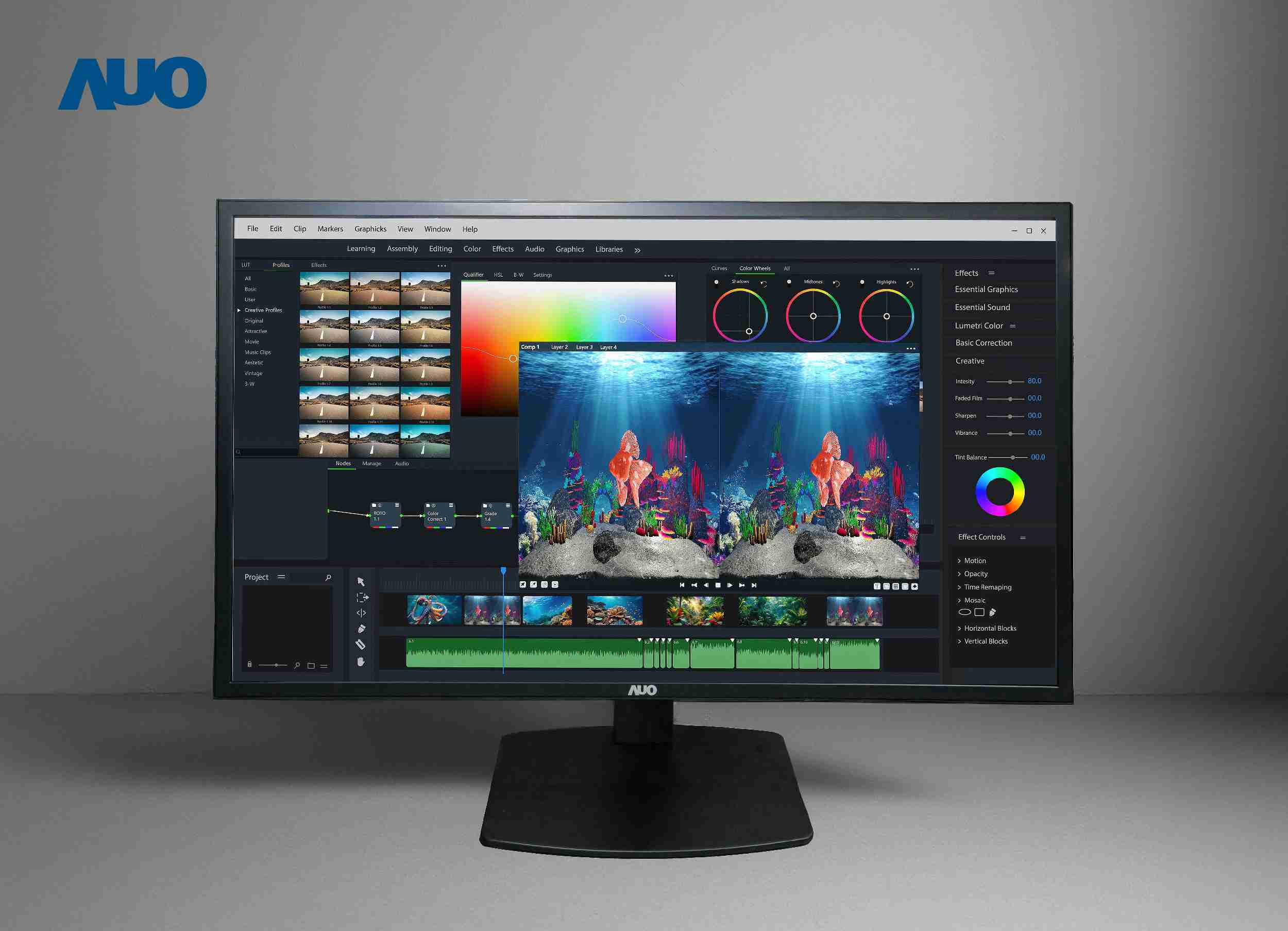PG国际开发32吋2D/3D专业桌上型显示器，，，拥有8K4K超高分辨率，，并以低串扰算法优化3D显示效果，，，，搭载自动眼球追踪功能，，能实时调整3D图像，，，，进行实时2D与3D无缝共存窗口，，，，提供图像设计工作者突破二维接口的崭新工作氛围与效率
